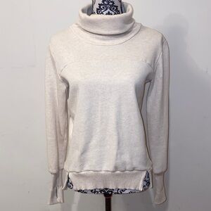 ALO Yoga Hazy Funnel Neck  Pullover Sweatshirt Size XS